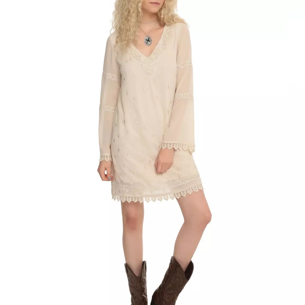 Cream Dress